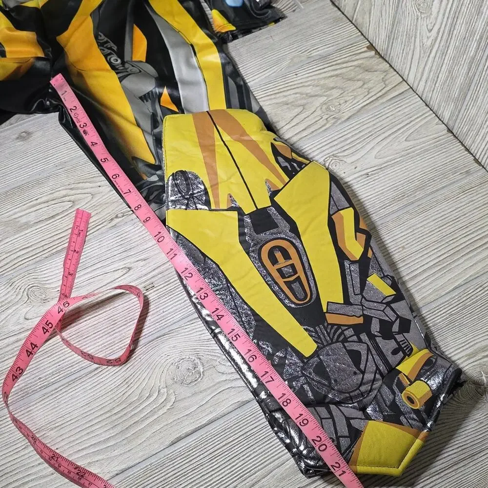 Disguise Bumblebee Superhero Costume Transformers Kids Size Small 4-5 NWT
